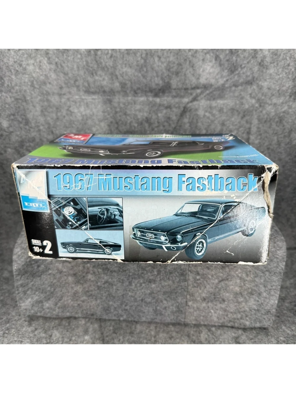 Vintage AMT/ERTL 1967 Mustang Fastback 1/25 Scale Model Kit #31550 310